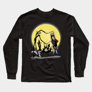 Love in Halloween Town Long Sleeve T-Shirt